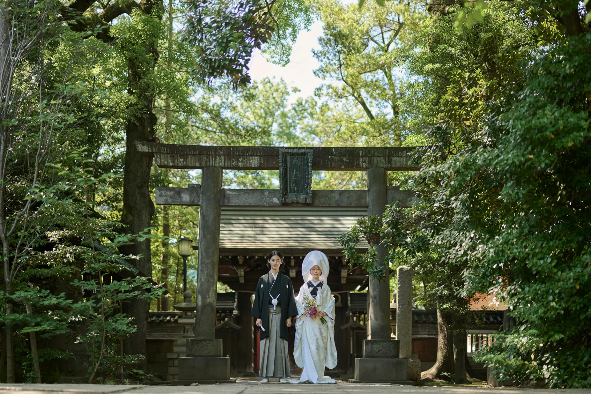 有名神社をはじめ15の神社から選べる挙式