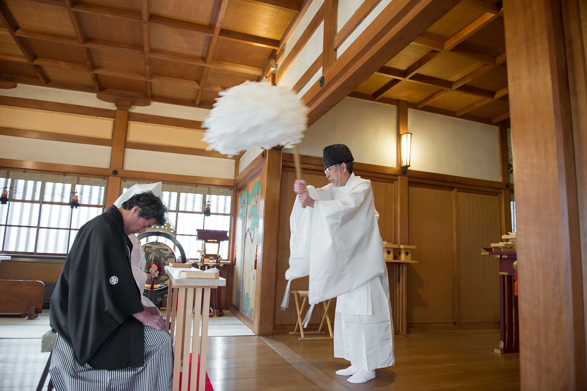 緑豊かな境内で叶える心落ち着く挙式