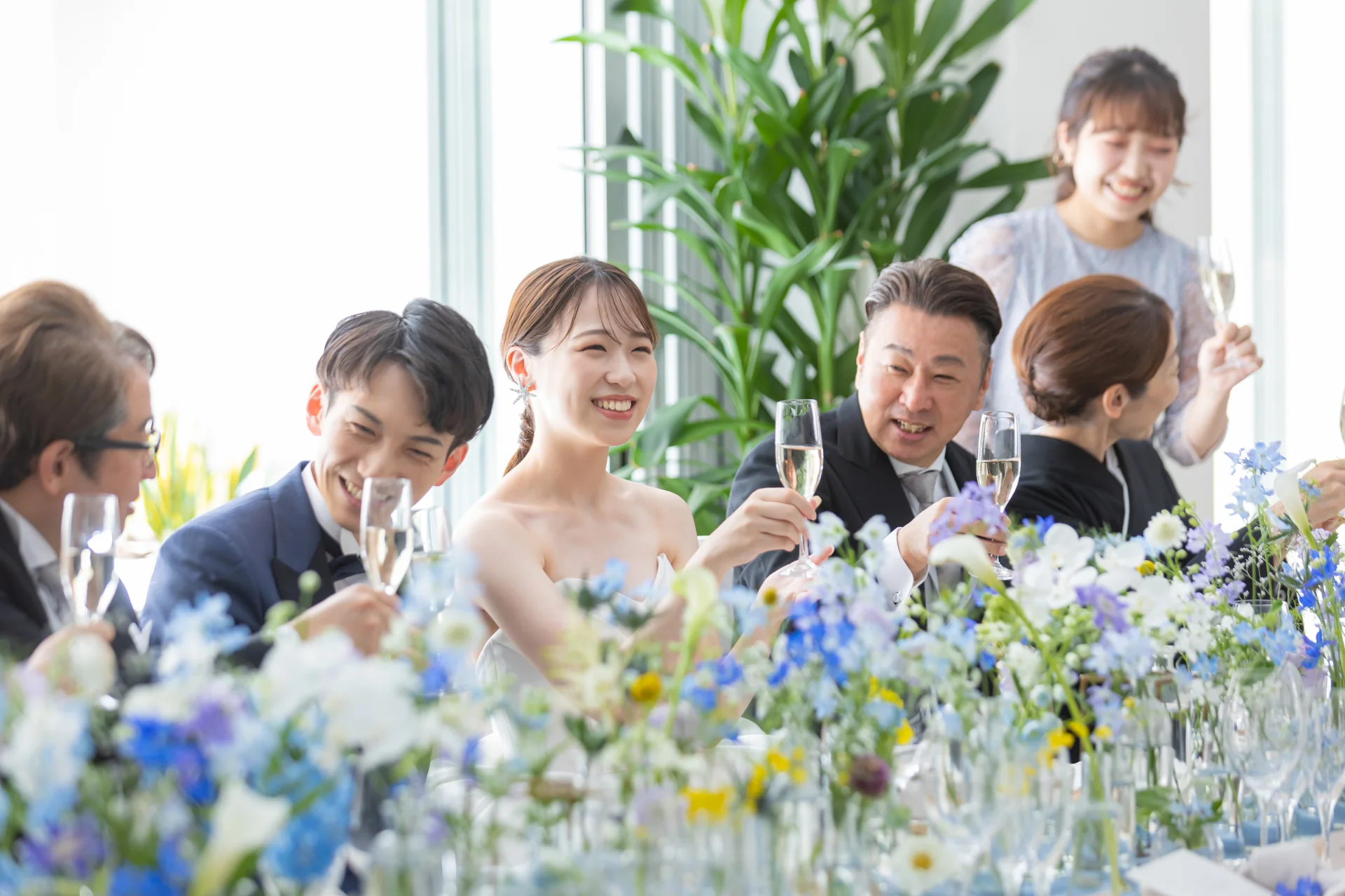 ゲストとの距離が近いアットホームな結婚式が叶う