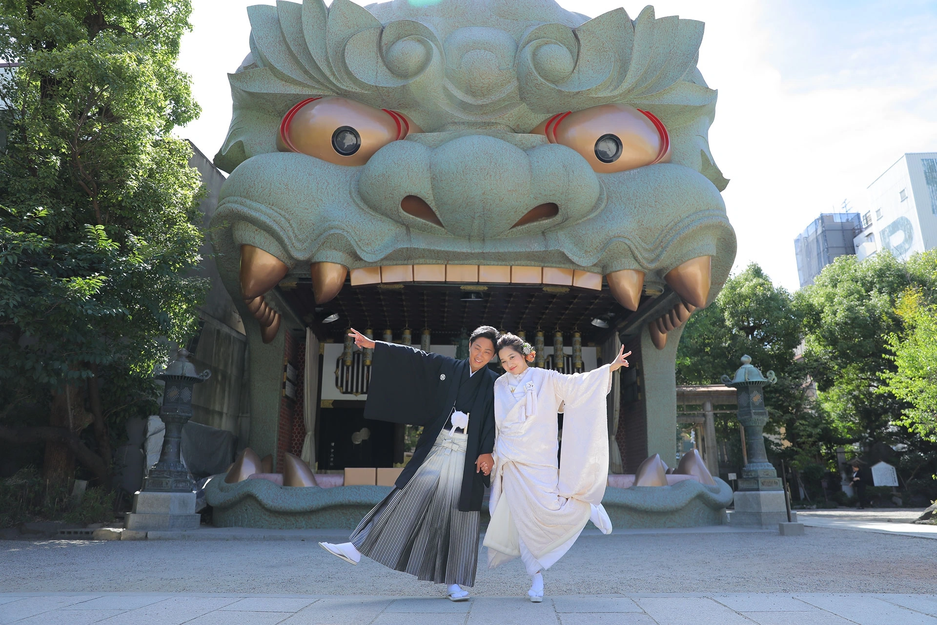 難波八阪神社_（＠和婚スタイル）