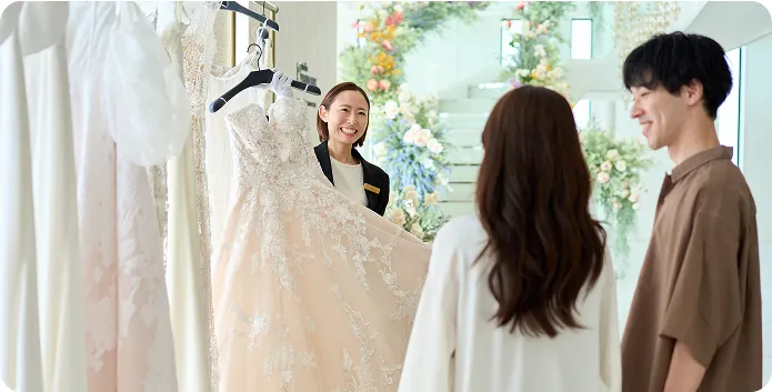 ドレススタイリストとドレス選び