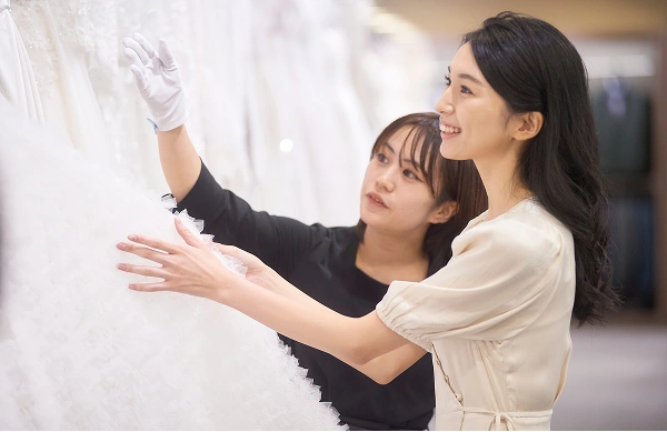 ドレスサロン見学