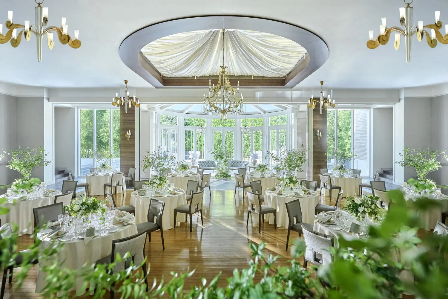 自然体でリラックスできる空間の「グリーンフォードテラス」