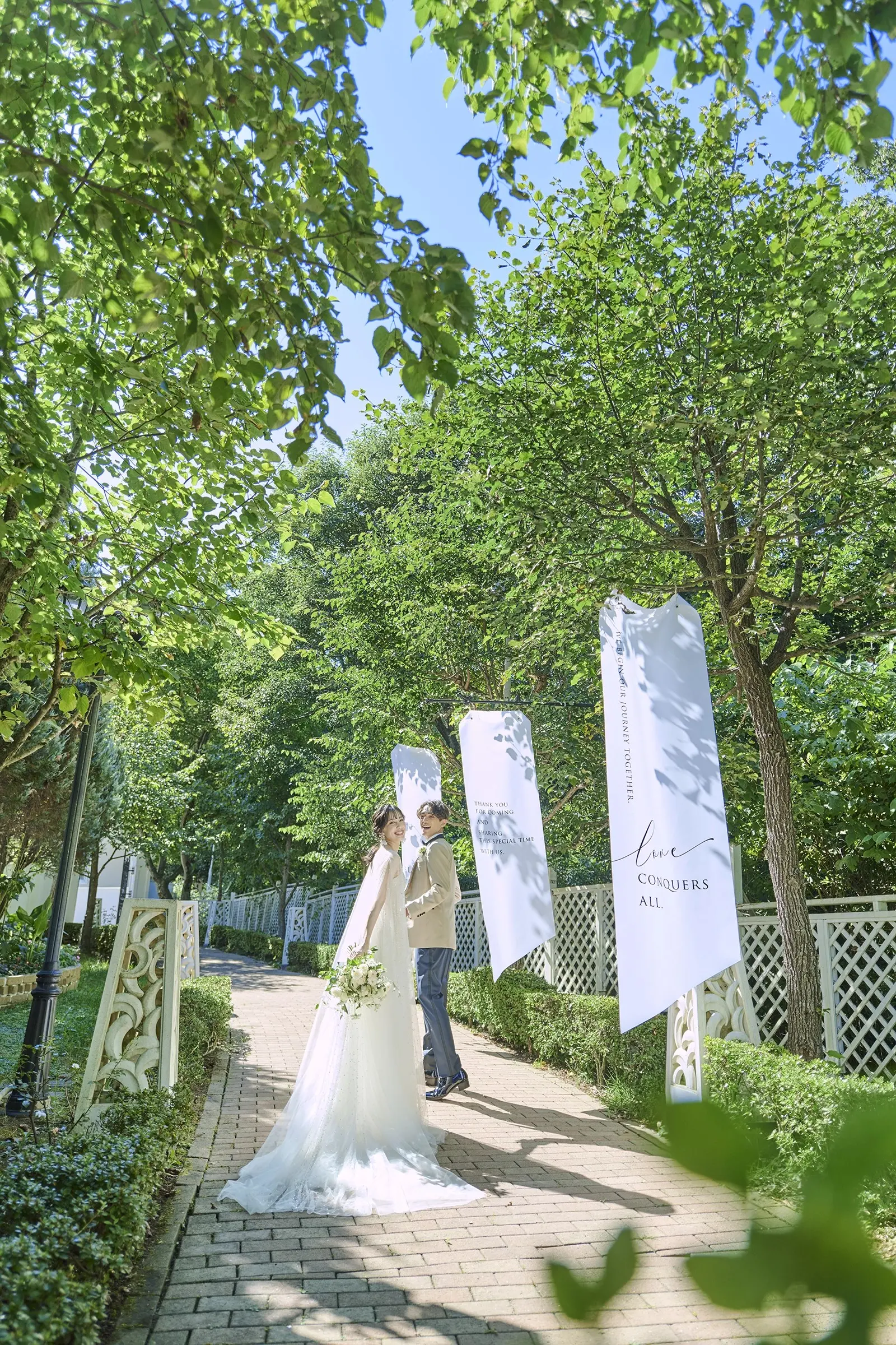 敷地内全てがフォトスタジオに♪