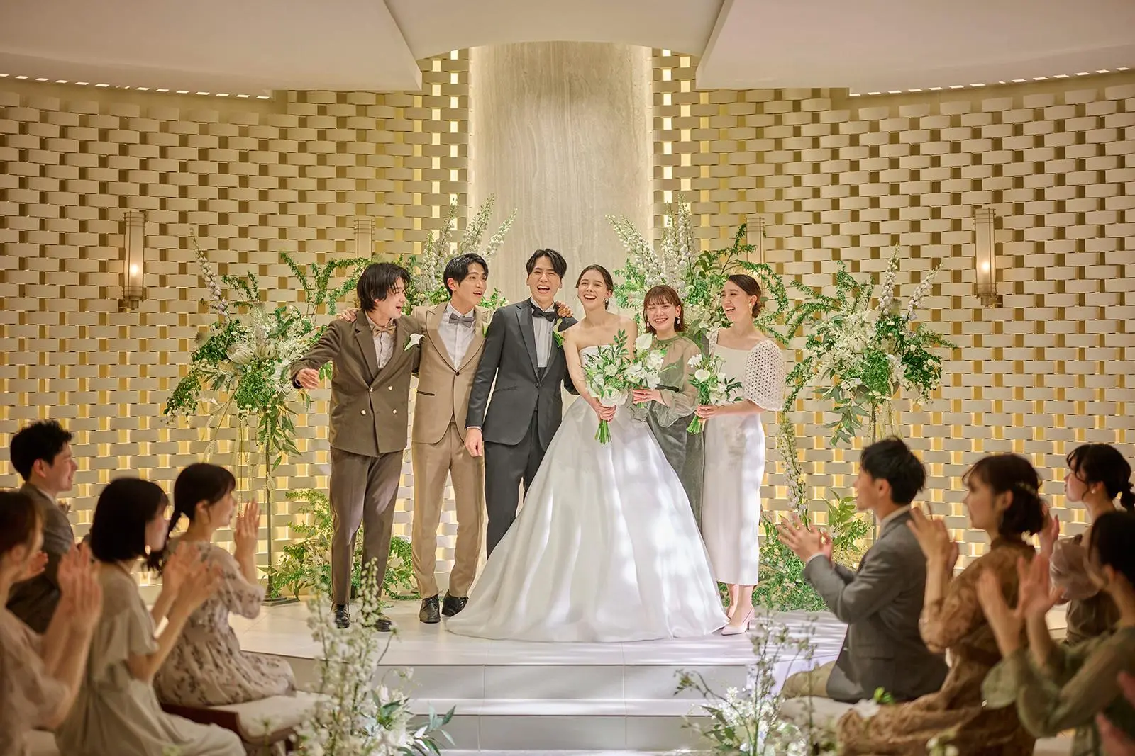 オリジナル人前式も可能。アットホームな挙式におススメ