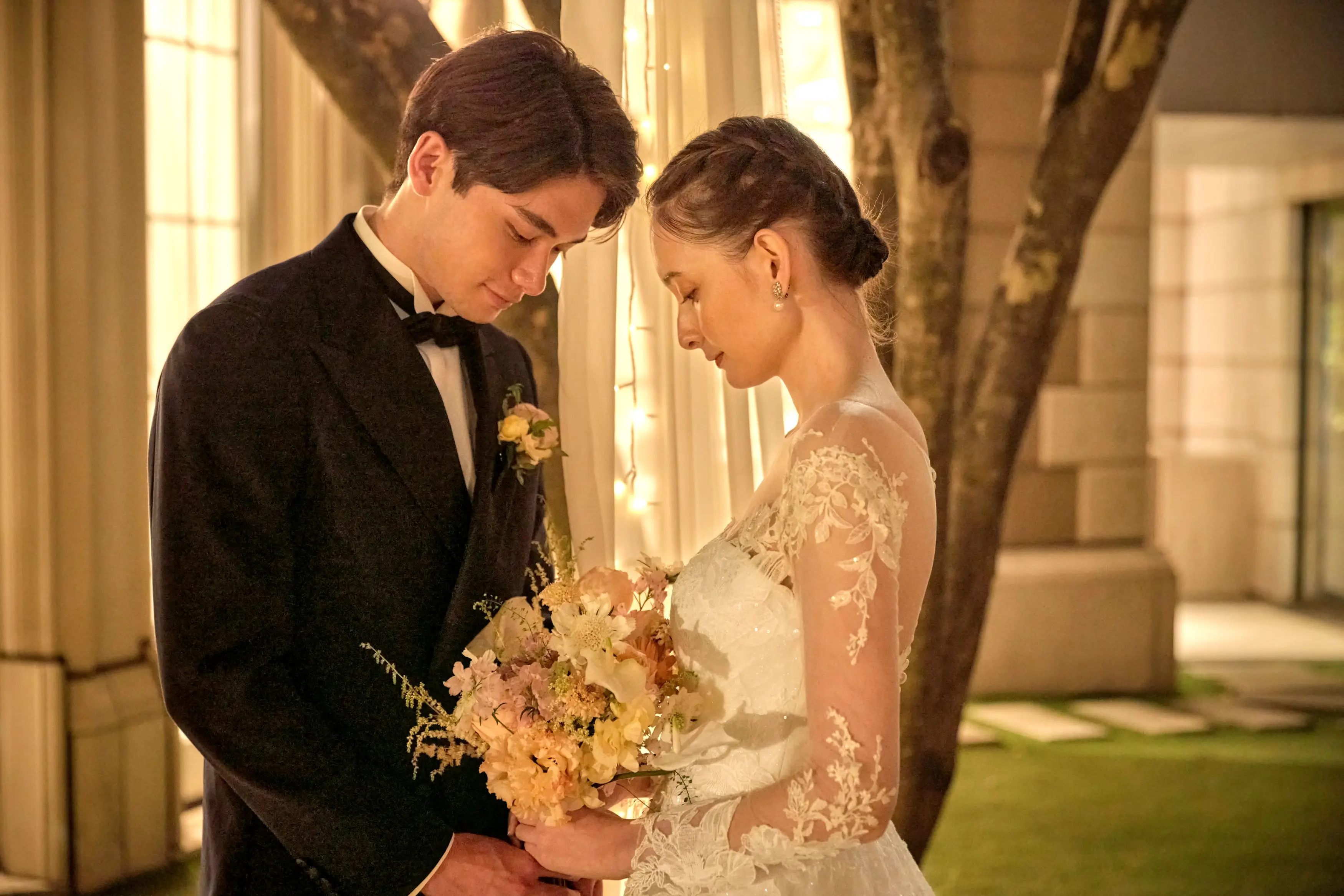 海外ウェディングのような空間に