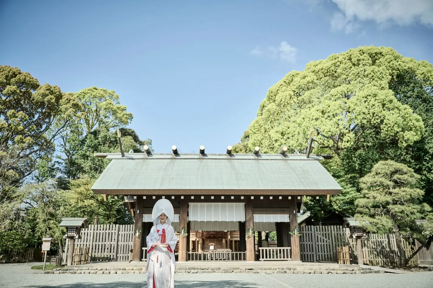 創建150年。伊勢山皇大神宮の本格神前式