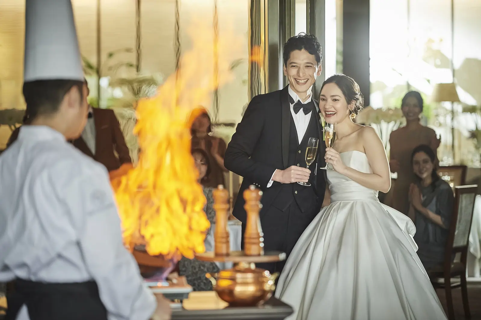 ゲスト満足度96%獲得◎【直結キッチンで出来立てを提供】想いを込めた美食でおもてなし