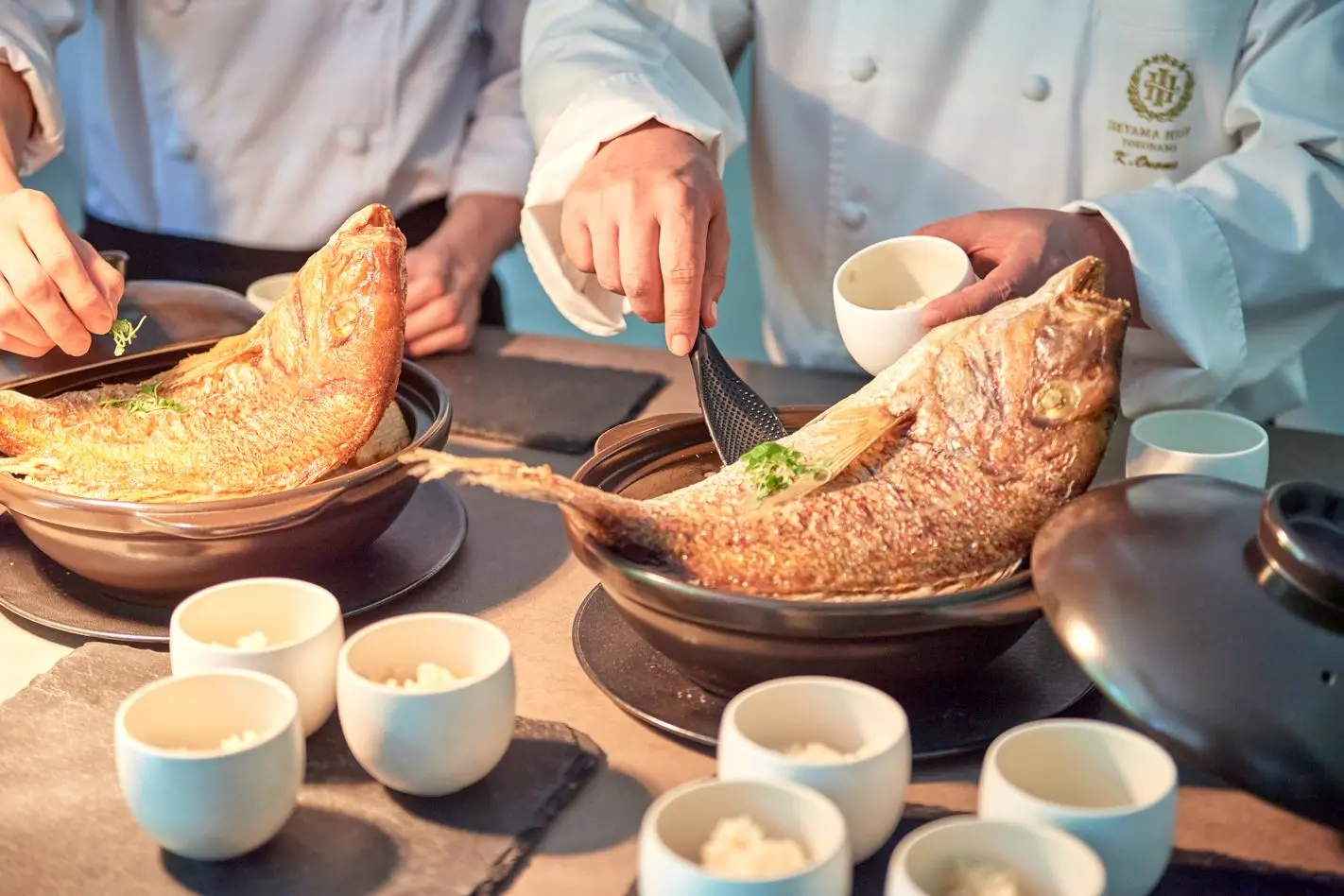 お祝いの一品には特別な食材を