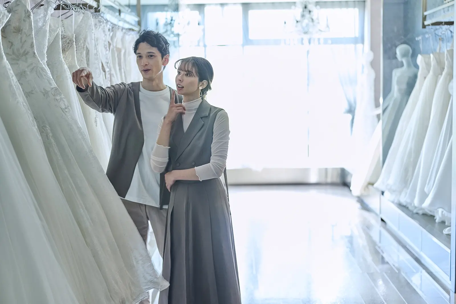 インショップのドレスサロン