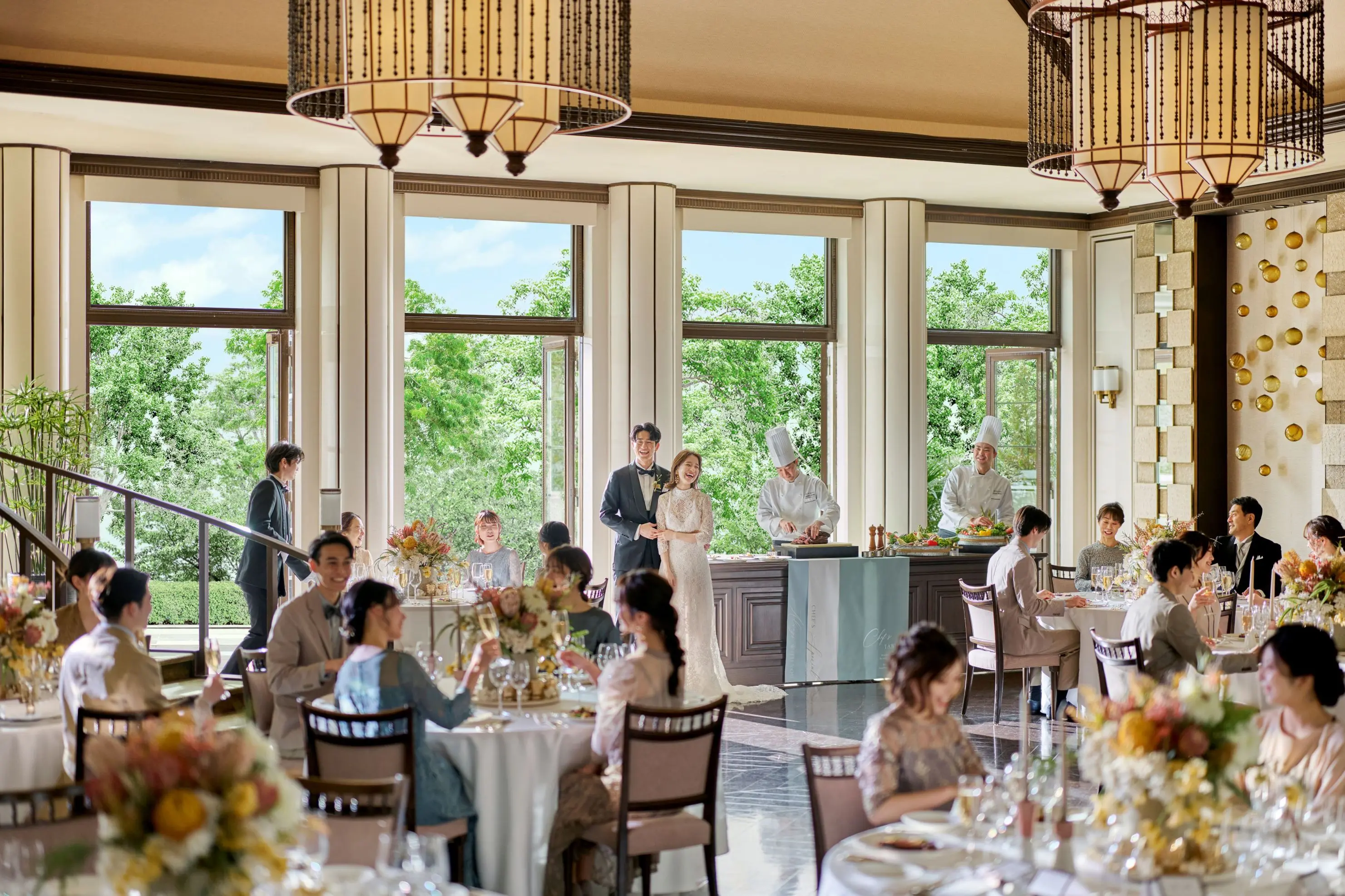 緑溢れる空間が、笑顔を引き出すパーティ会場「KOHRIN」