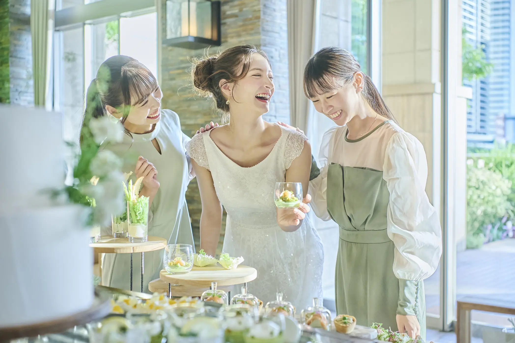 ゲストの笑顔を引き出す料理