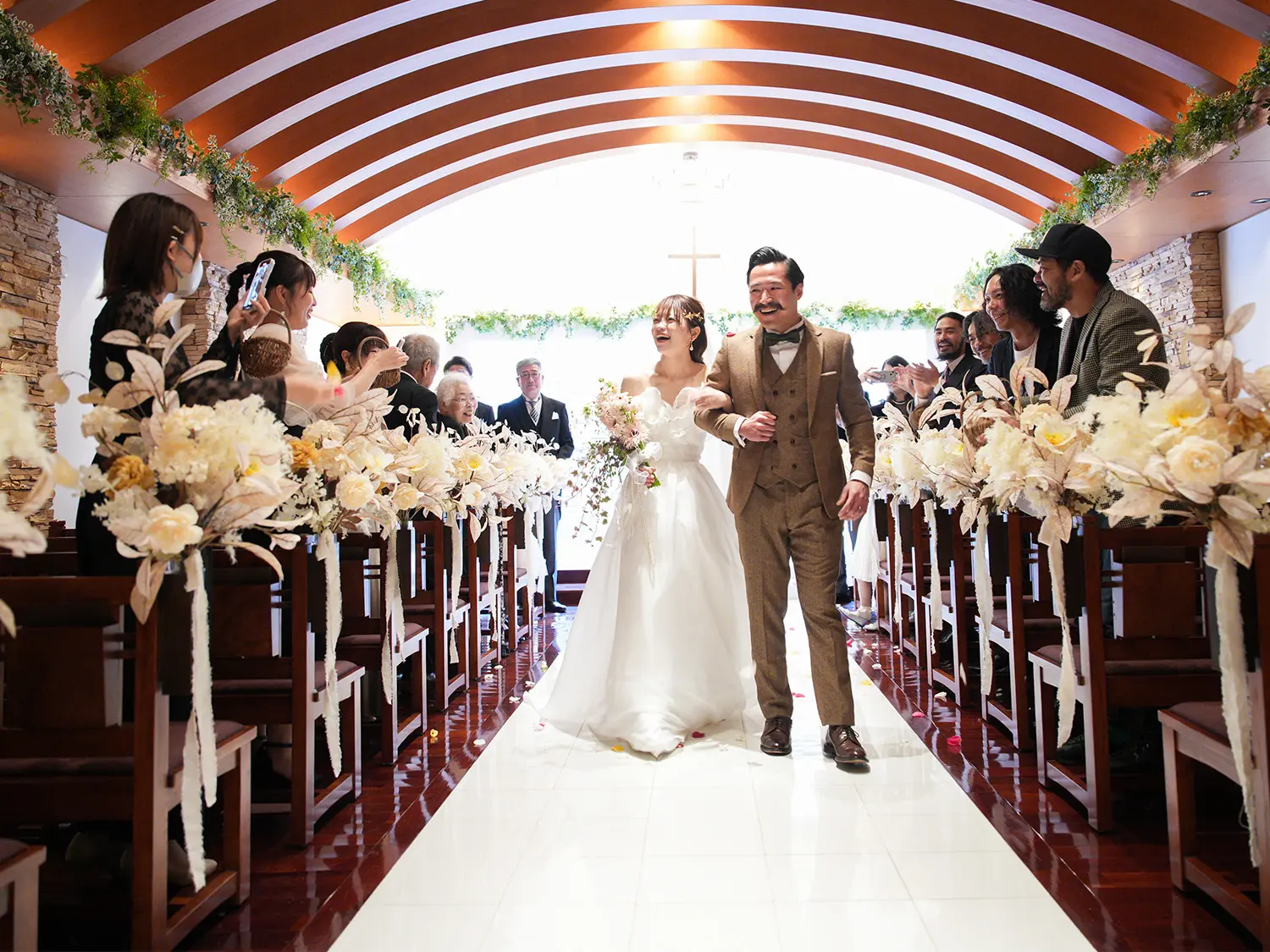 ふたりのスタイルに合わせたセレモニーが叶う