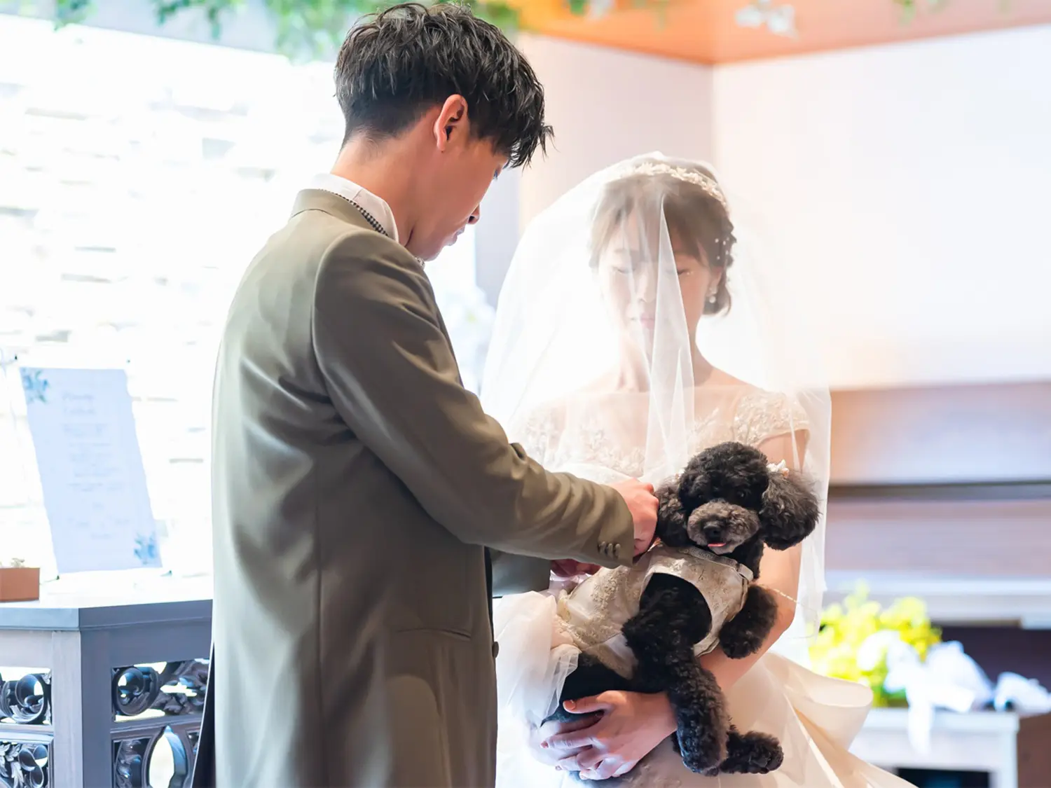 ペット参加OK！ペットと共に祝う結婚式