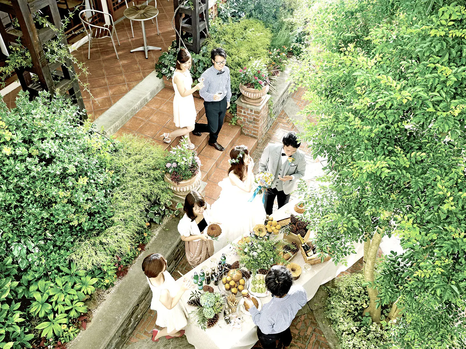 会場レイアウトから装飾・演出までふたりの「したい」を形に