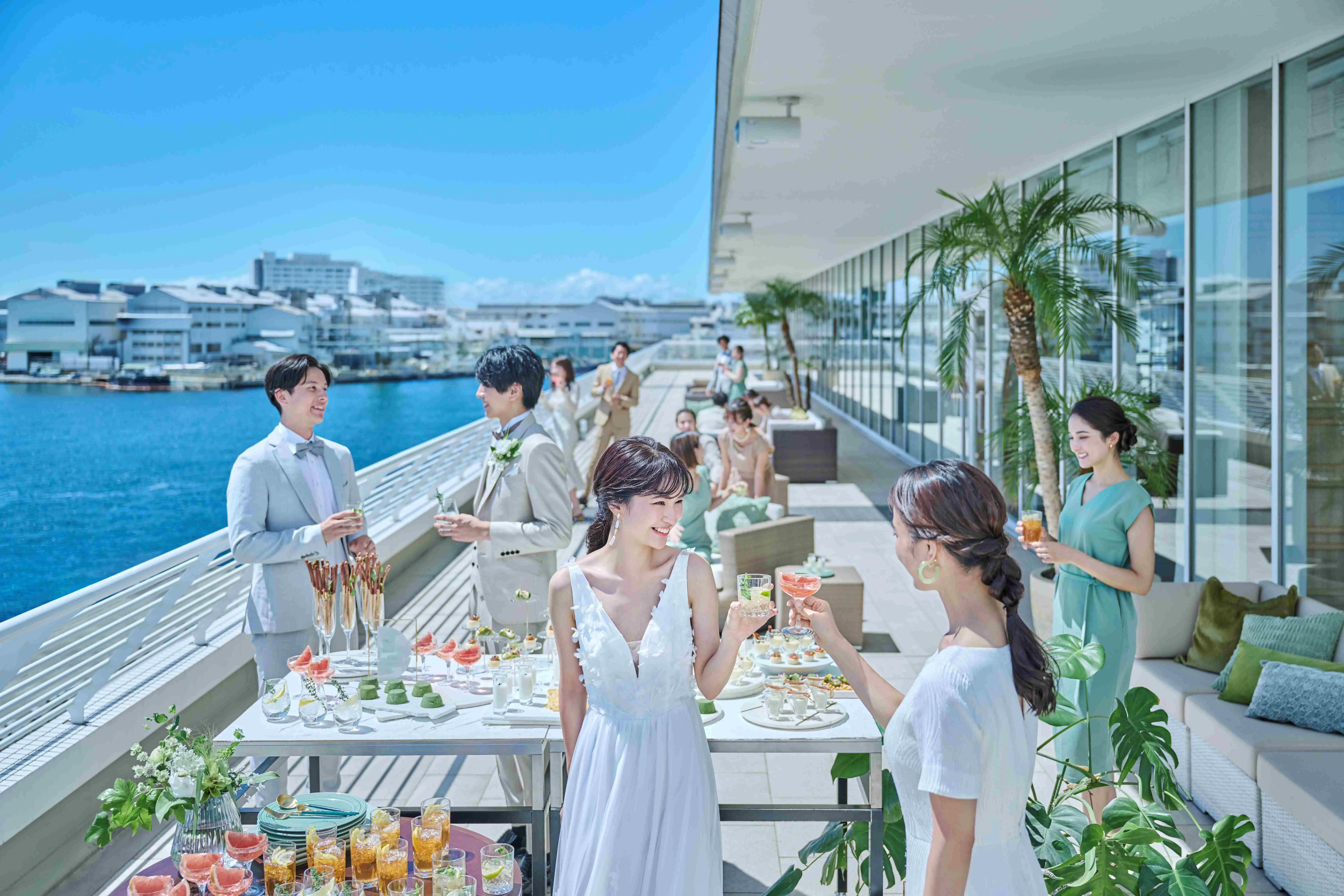 フォトジェニックな演出も