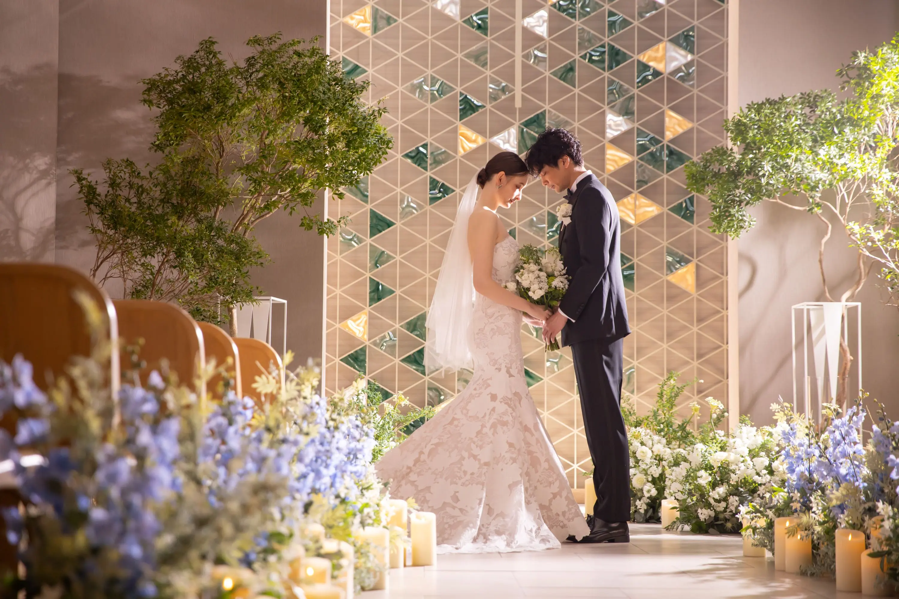 唯一無二のチャペルで
被りたくない新郎新婦様におすすめ