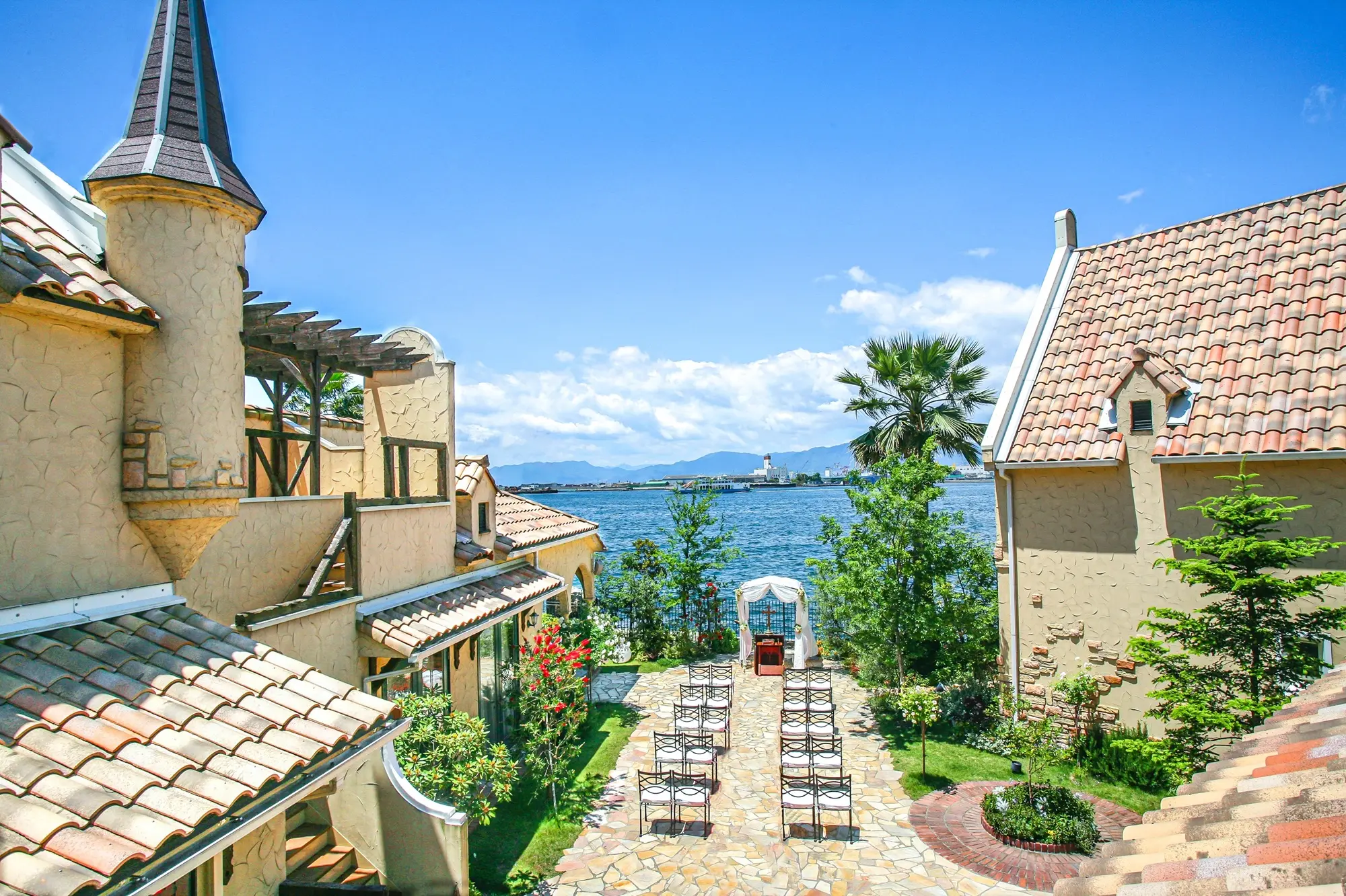 海×ガーデンで楽しむ、貸切リゾート空間！