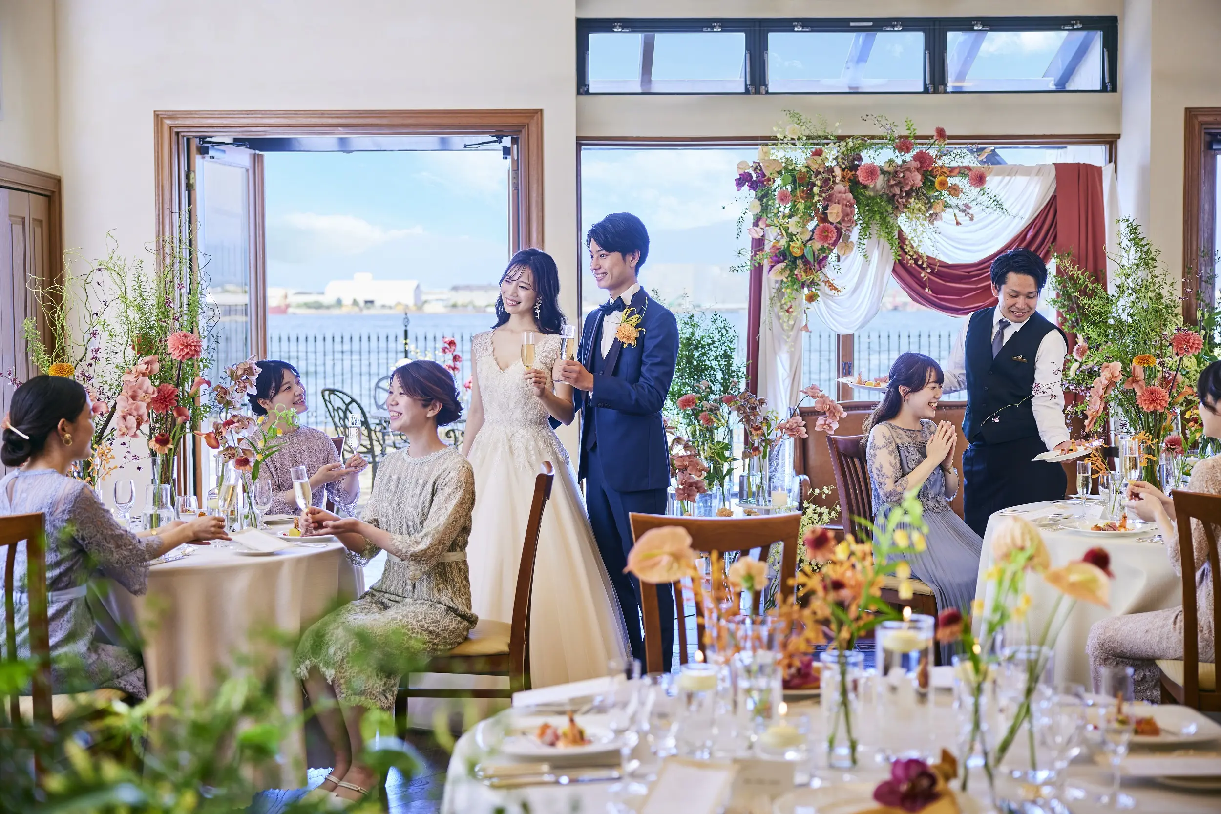 Natural&Relax！寛ぎ溢れるパーティ会場