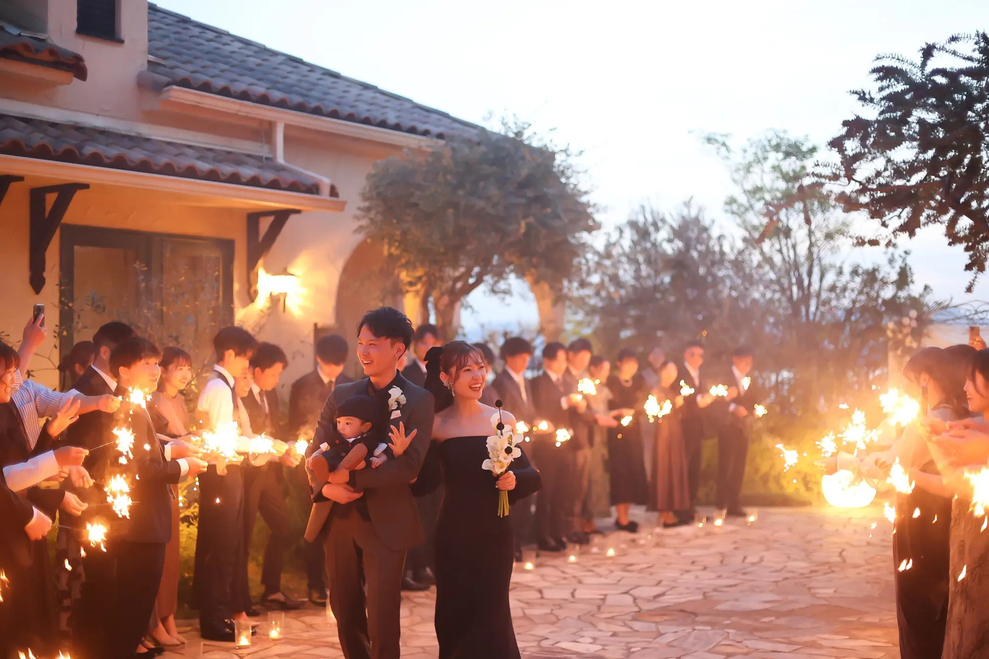 波音聴きながらゲストと乾杯！そのひとときが一生の想い出に